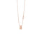 Belle Époque Reel Pink Gold Necklace, 5.7mm
